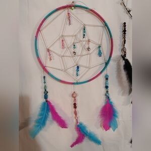 Handcrafted colorful dreamcatcher